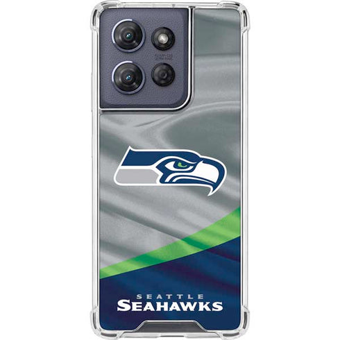 NFL Seattle Seahawks Moto G Play 5G (2025) Clear Case